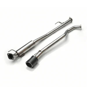 XROAR Cat-Back Exhaust System for Toyota Hilux (2016-2025) shown at a 45-degree angle on a clean white background.